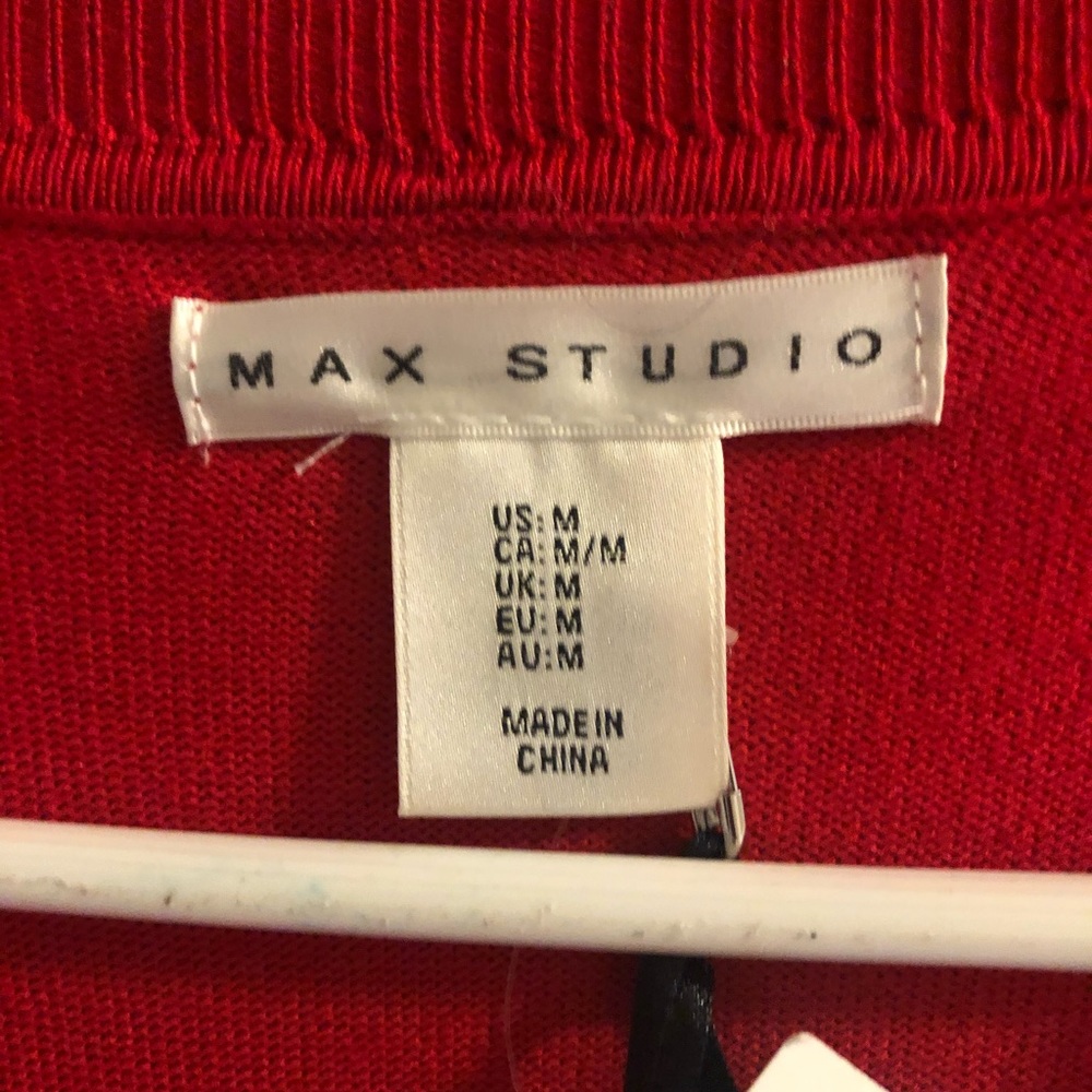 Red sweatshirt